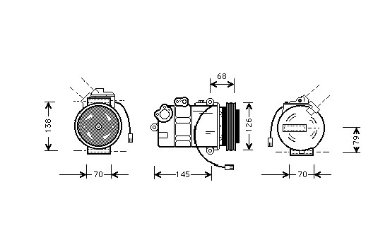 Compressor, air conditioning, Image 2