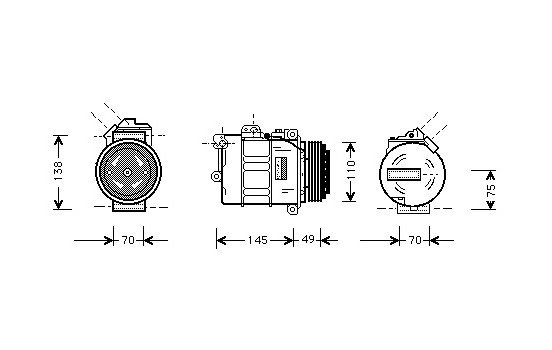 Compressor, air conditioning
