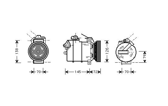 Compressor, air conditioning, Image 2