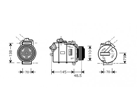 Compressor, air conditioning, Image 2