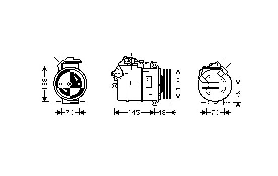 Compressor, air conditioning, Image 2