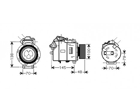 Compressor, air conditioning