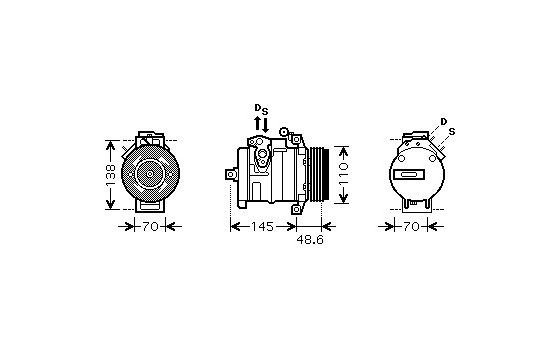 Compressor, air conditioning, Image 2