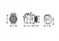 Compressor, air conditioning