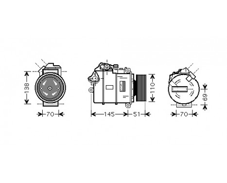 Compressor, air conditioning, Image 2