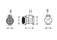Compressor, air conditioning