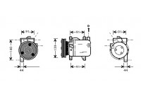 Compressor, air conditioning