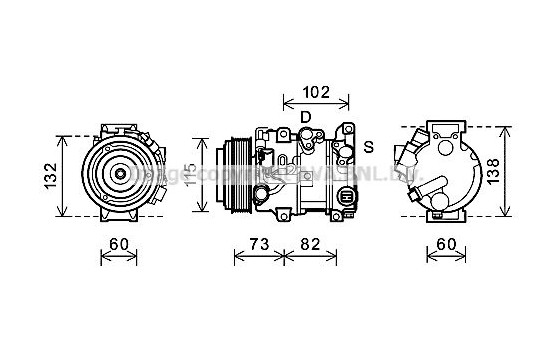 Compressor, air conditioning