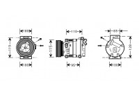 Compressor, air conditioning