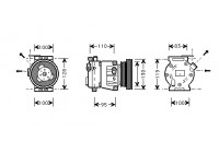 Compressor, air conditioning