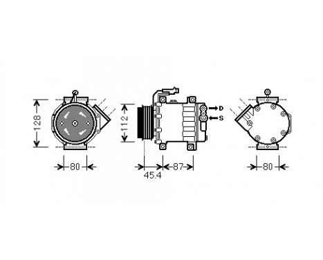 Compressor, air conditioning