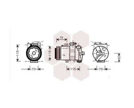 Compressor, air conditioning, Image 2