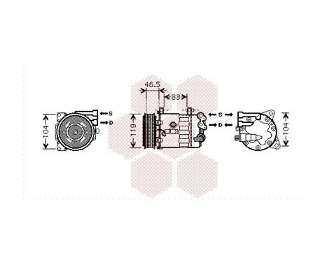 Compressor, air conditioning, Image 2