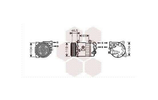 Compressor, air conditioning, Image 2