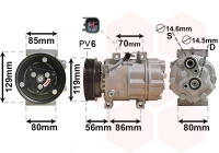 Compressor, air conditioning