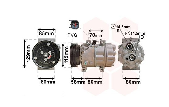 Compressor, air conditioning