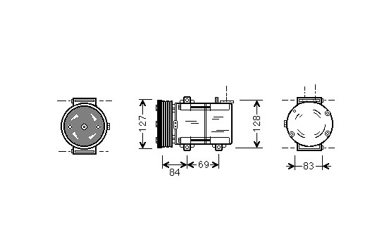 Compressor, air conditioning, Image 2