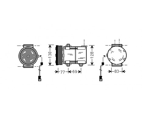 Compressor, air conditioning