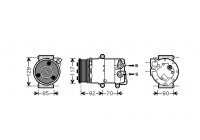 Compressor, air conditioning