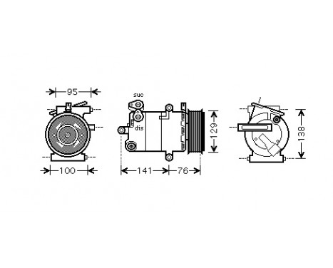 Compressor, air conditioning