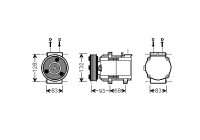 Compressor, air conditioning