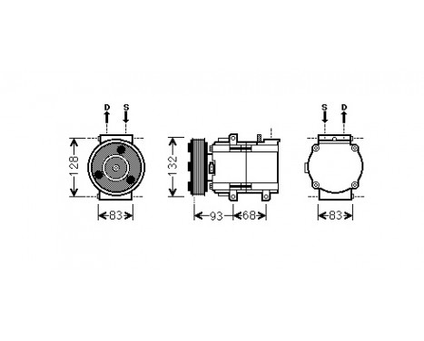Compressor, air conditioning