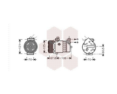 Compressor, air conditioning, Image 2