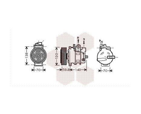 Compressor, air conditioning, Image 2