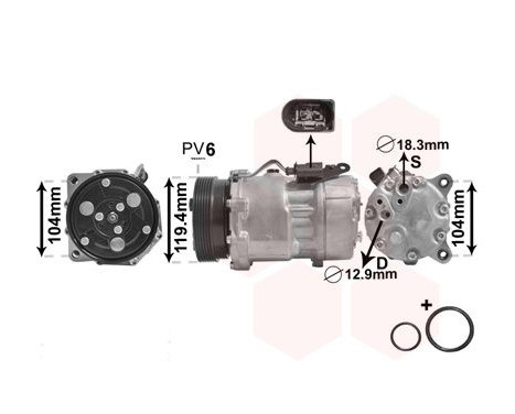 Compressor, air conditioning