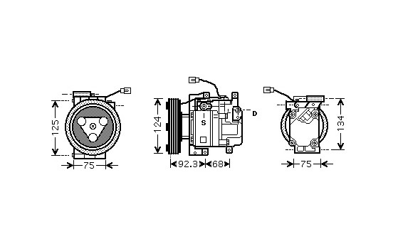 Compressor, air conditioning, Image 2