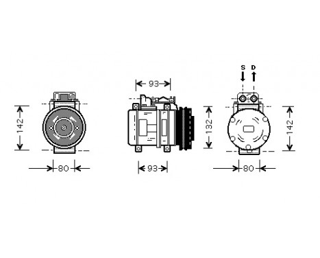 Compressor, air conditioning, Image 2