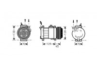 Compressor, air conditioning