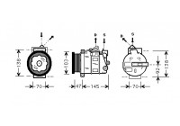 Compressor, air conditioning