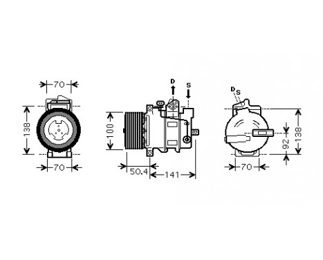 Compressor, air conditioning, Image 2