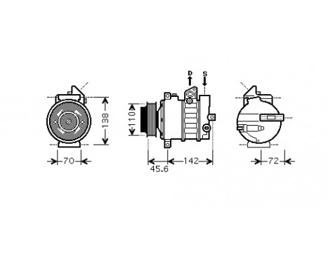 Compressor, air conditioning