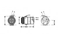 Compressor, air conditioning