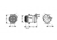 Compressor, air conditioning