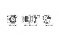 Compressor, air conditioning