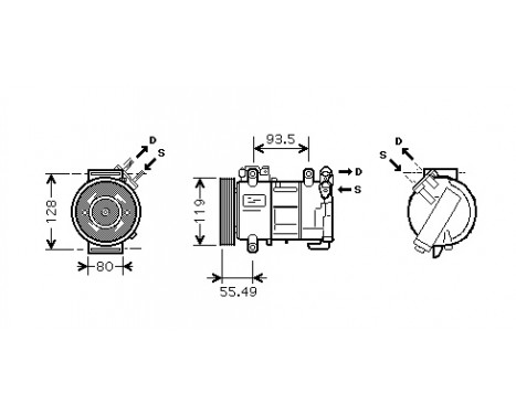 Compressor, air conditioning, Image 2