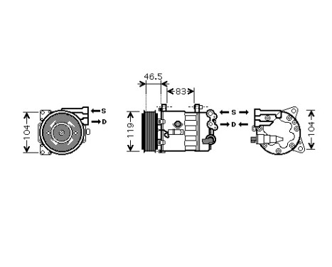 Compressor, air conditioning