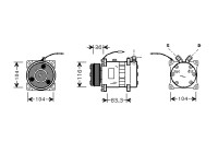 Compressor, air conditioning