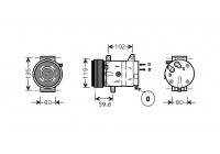 Compressor, air conditioning