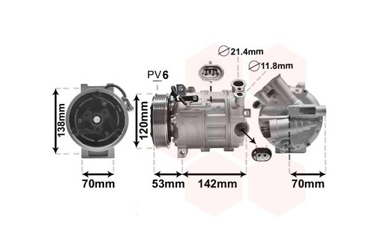 Compressor, air conditioning