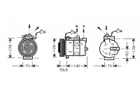 Compressor, air conditioning