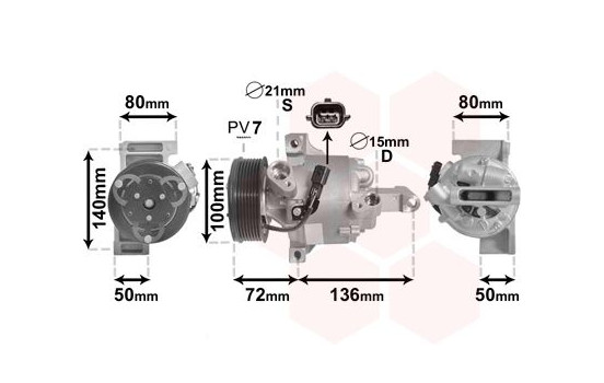 Compressor, air conditioning