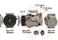 Compressor, air conditioning