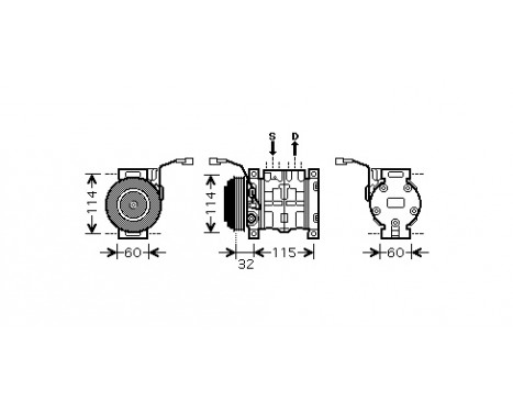 Compressor, air conditioning, Image 2