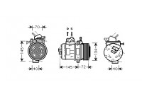 Compressor, air conditioning