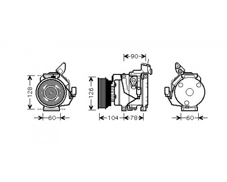 Compressor, air conditioning