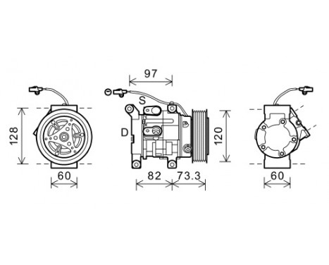Compressor, air conditioning, Image 2
